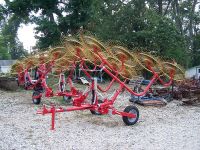 Tonutti 8-wheel rake